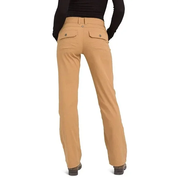 PrAna Women’s Halle Hiking Pants 12 Straight Leg Earthbound New 28" Inseam - Picture 12 of 16